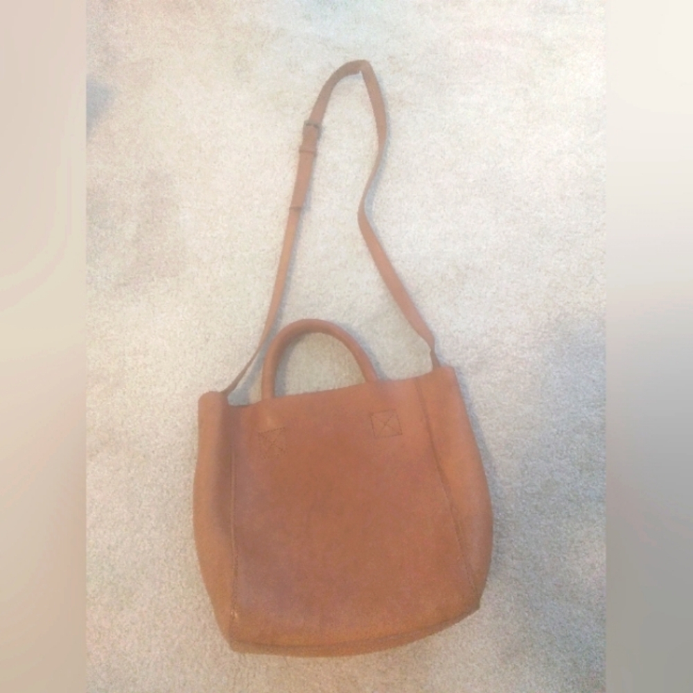 🔥5/$20 SUEDE LEATHER TOTE BAG
